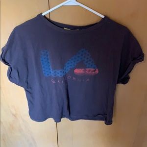 Gray tee